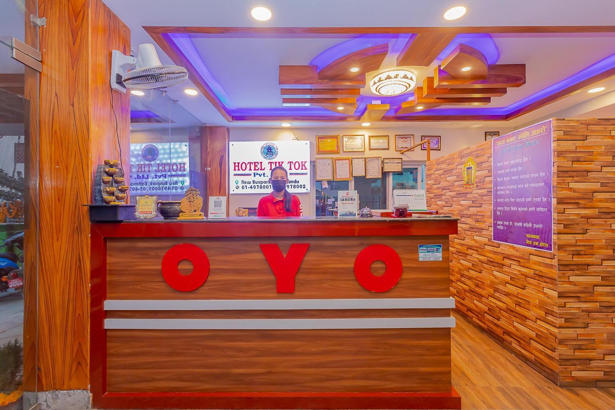 Oyo 799 Hotel Tik Tok Pvt Ltd. Kathmandu Exterior foto