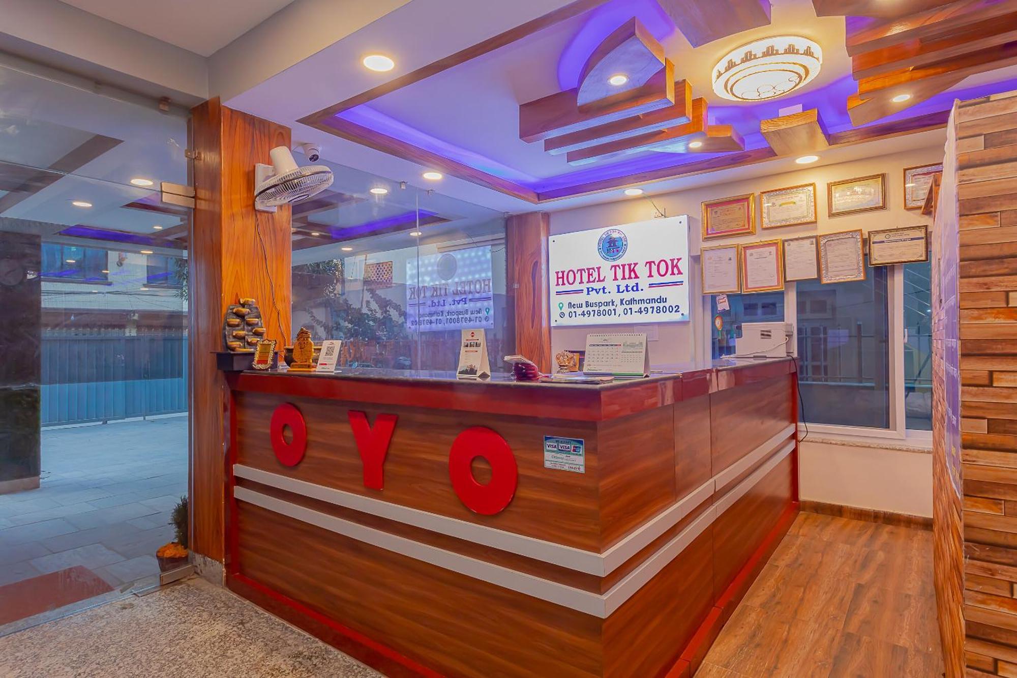Oyo 799 Hotel Tik Tok Pvt Ltd. Kathmandu Exterior foto